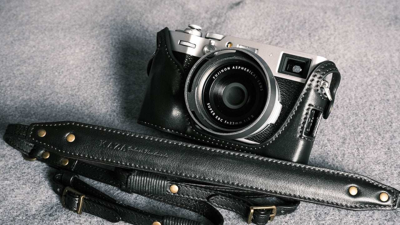 Fujifilm X100VI Leather Case – Handmade Genuine Protective Cover