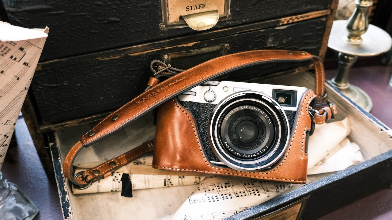 Fujifilm X 100VI Leather Camera Case kaza-deluxe