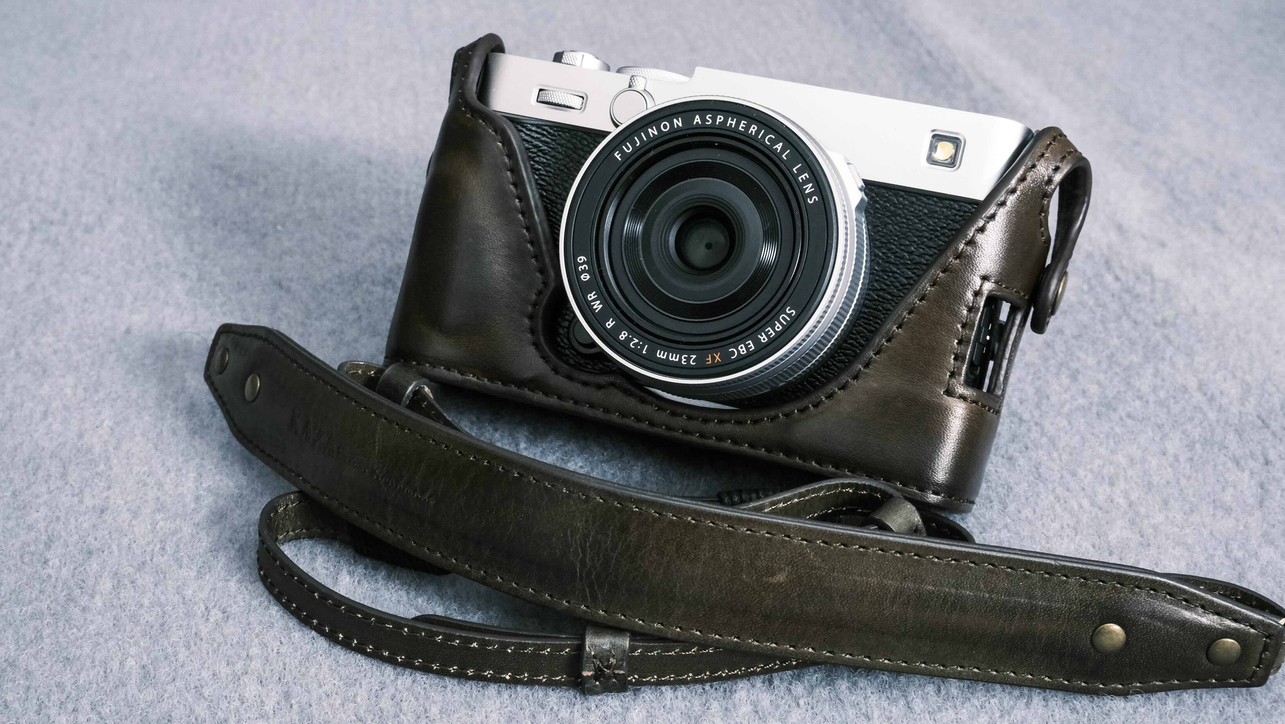 Fujifilm X-E5 Leather Camera Case - Kaza-deluxe – Kaza Deluxe