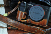 Sony A7C Leather Camera Case - kaza-deluxe