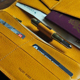 Travel / Passport Wallet — Accommodate With Passport / Plane Ticket - kaza-deluxe