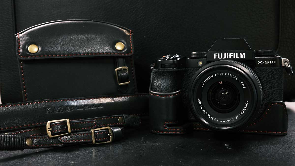 Premium Edition Fujifilm Fuji XT3 Handmade Half Case Cowhide 