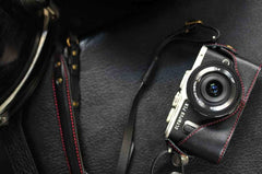 Olympus EPL 10 / E PL9 / E PL8 Series Leather Camera Case