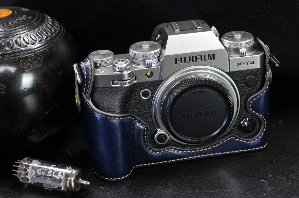 Fujifilm X T4 Leather Camera Case - kaza-deluxe