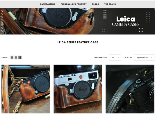 Leica Leather Case Guide: M10, Q Series, CL & SL2 — Which One Fits Your Camera?
