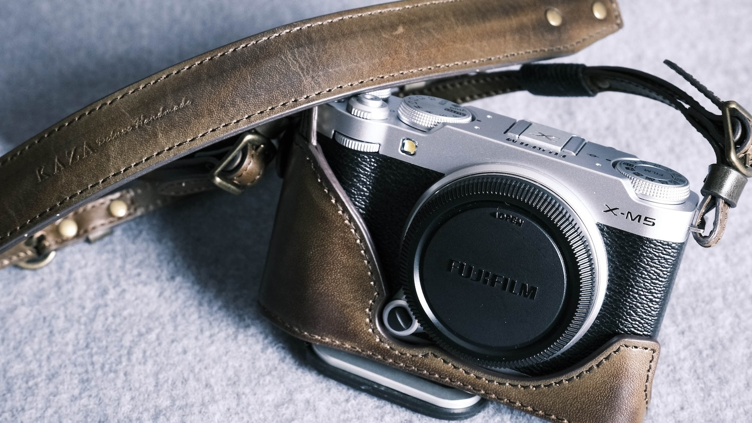 Fujifilm X M5 series Leather Camera Case