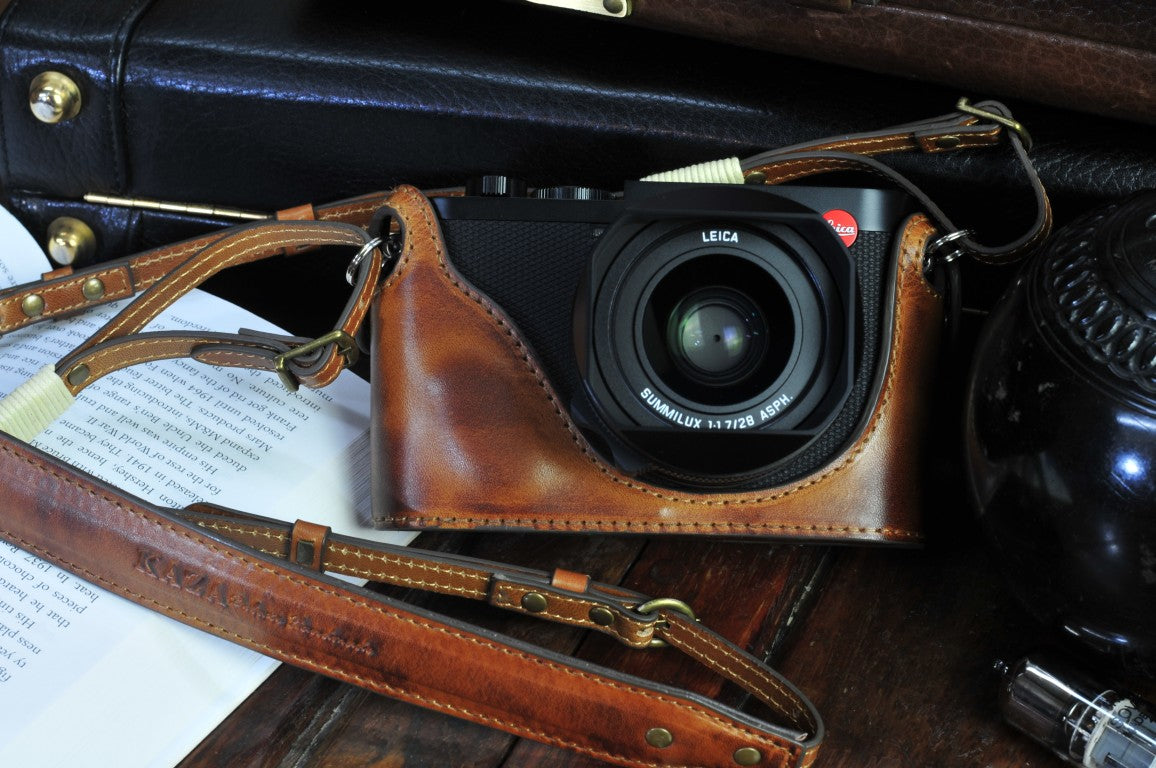 Leica Q3 Leather Camera Case - kaza-deluxe