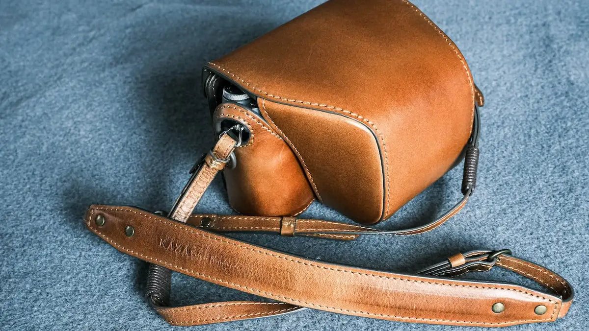 Fujifilm X 100VI Leather Camera Case - kaza-deluxe