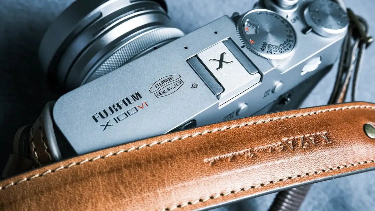 Fujifilm X 100VI Leather Camera Case - kaza-deluxe