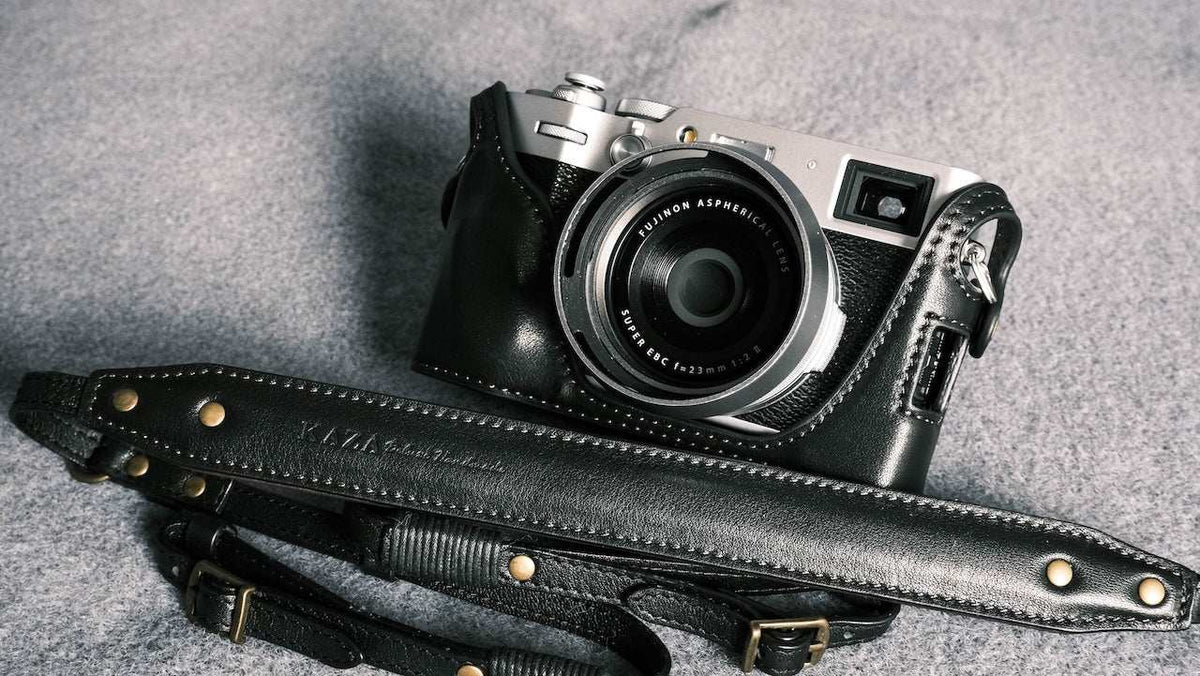 Fujifilm X 100VI Leather Camera Case - kaza-deluxe