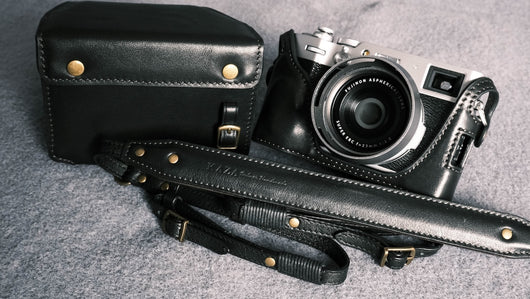 Fujifilm X T1 Leather Camera Case | kaza-deluxe