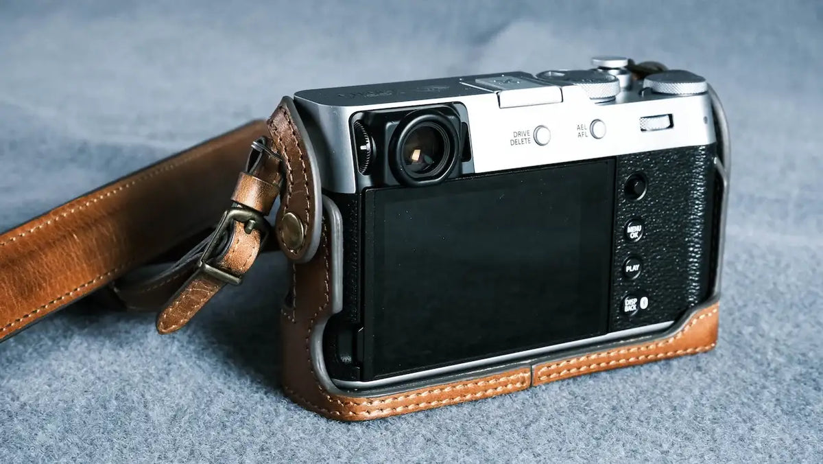 Fujifilm X 100VI Leather Camera Case - kaza-deluxe