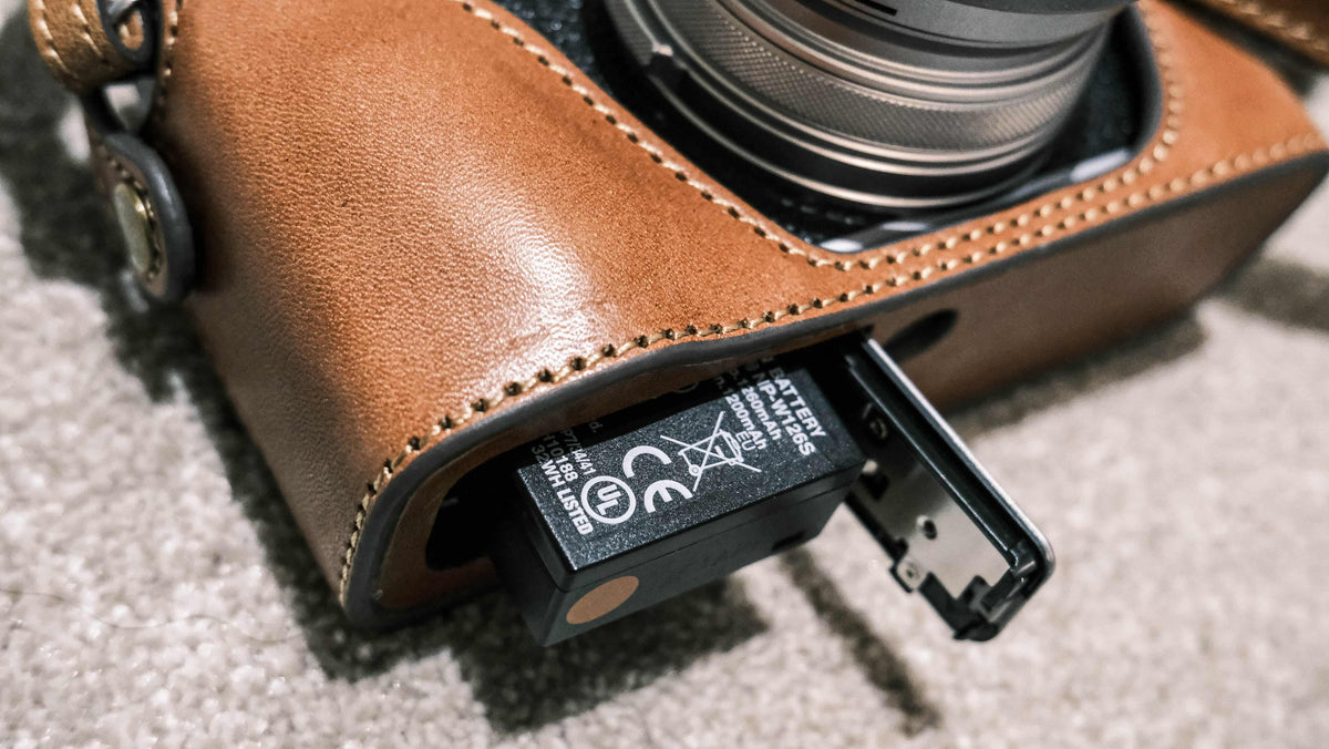 Fujifilm X 100VI Leather Camera Case - kaza-deluxe