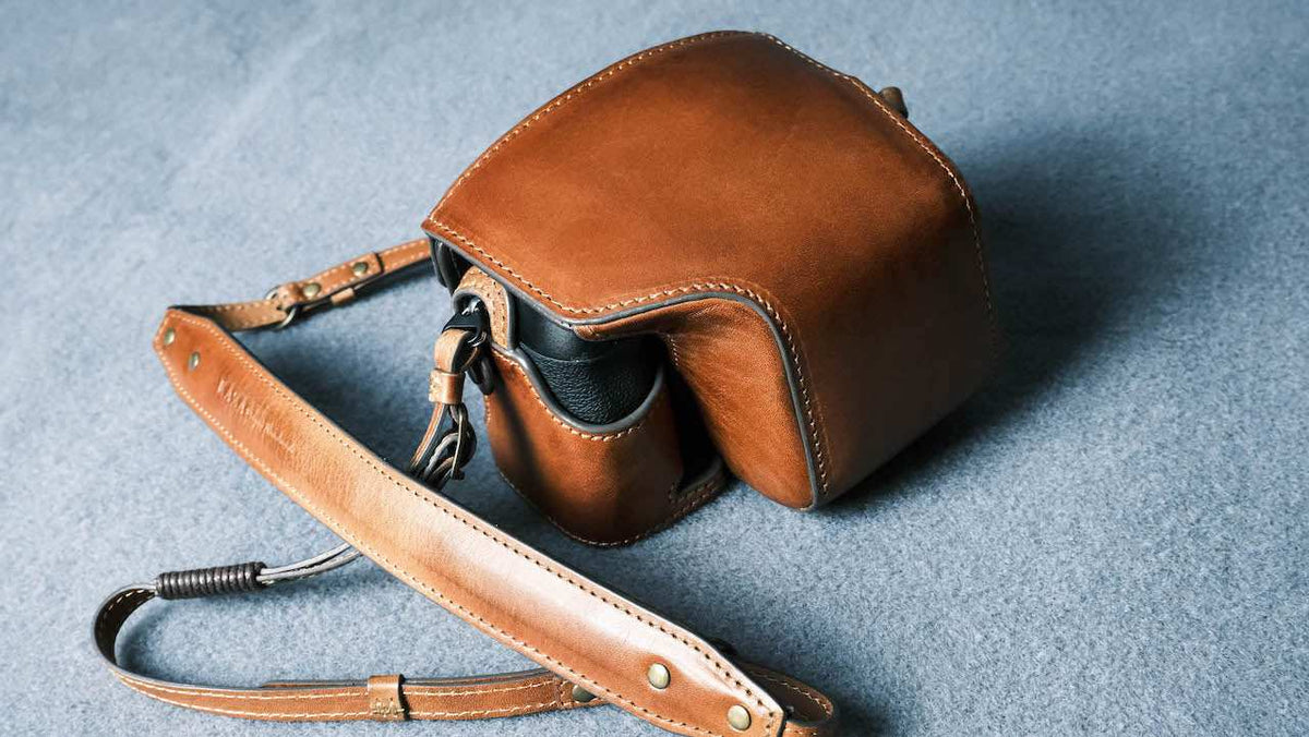 FUJIFILM X - S20 SERIES Leather Camera Case - kaza-deluxe