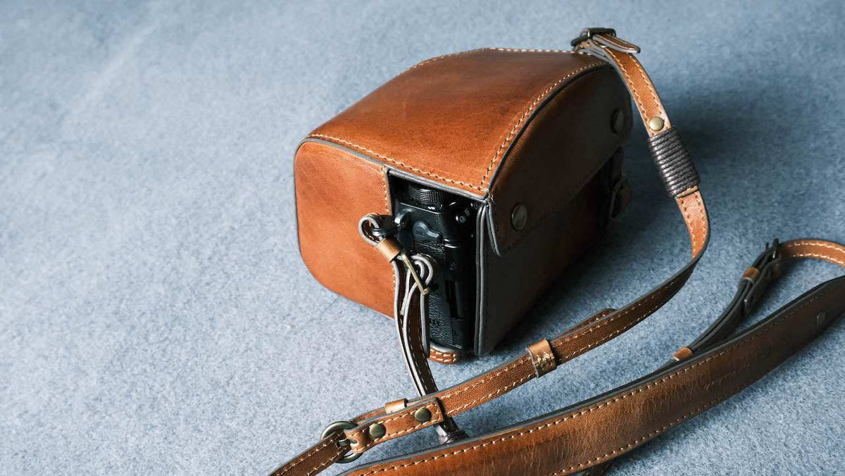 FUJIFILM X - S20 SERIES Leather Camera Case - kaza-deluxe