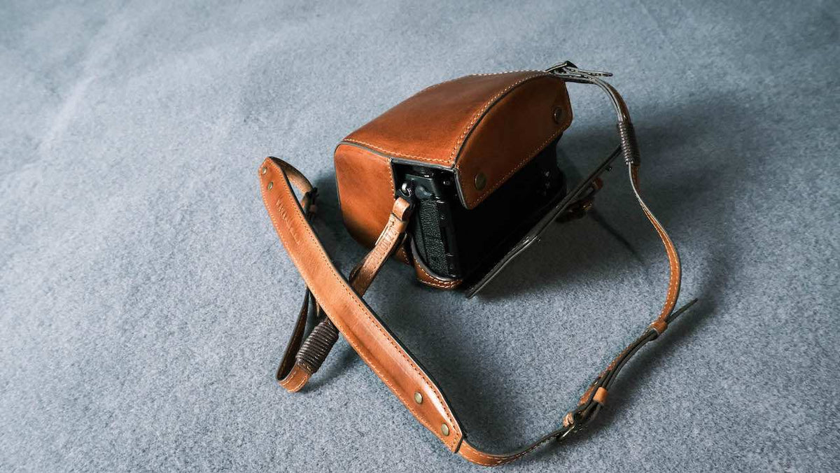 FUJIFILM X - S20 SERIES Leather Camera Case - kaza-deluxe