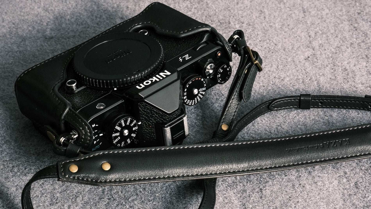 Nikon ZF Series Leather Camera Case - kaza-deluxe