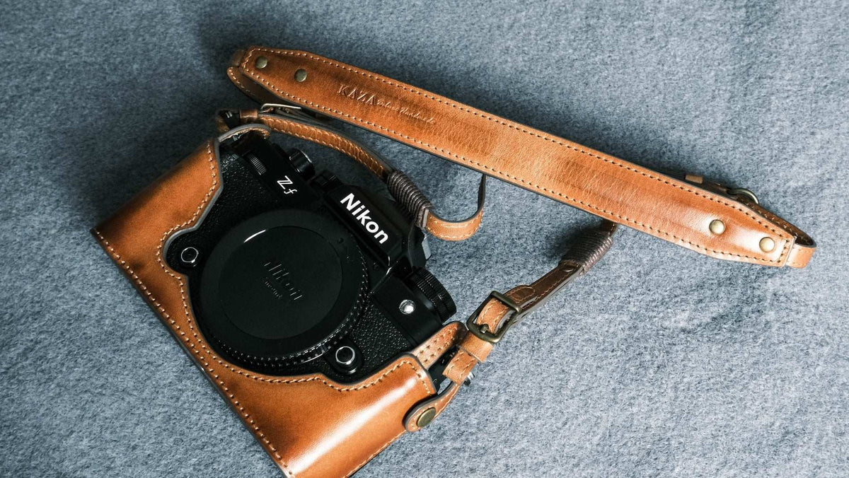 Nikon ZF Series Leather Camera Case - kaza-deluxe