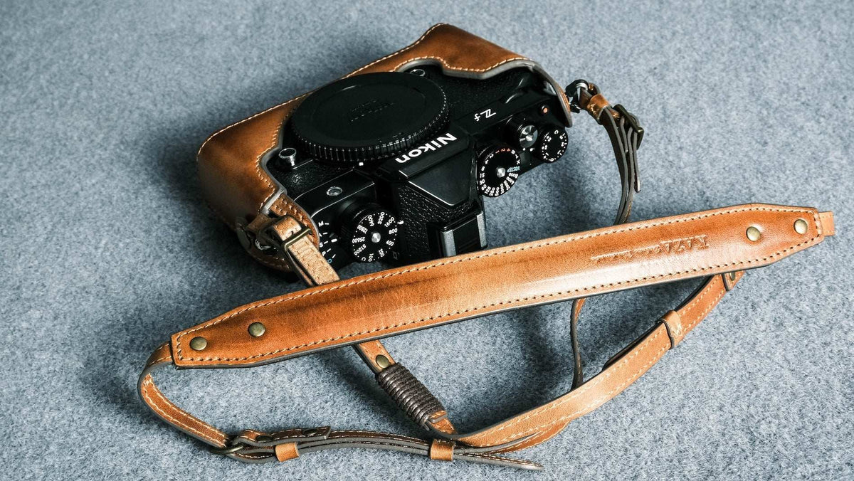 Nikon ZF Series Leather Camera Case - kaza-deluxe