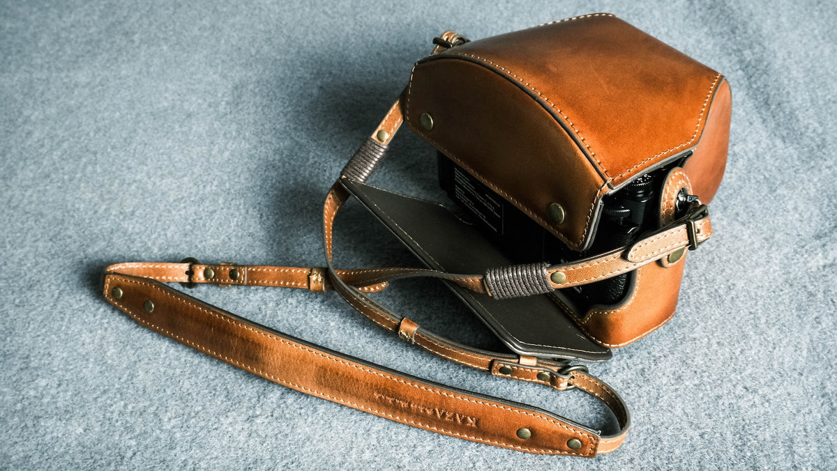 Nikon ZF Series Leather Camera Case - kaza-deluxe