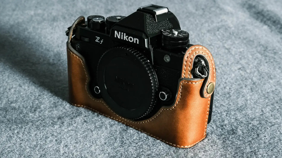 Nikon ZF Series Leather Camera Case - kaza-deluxe