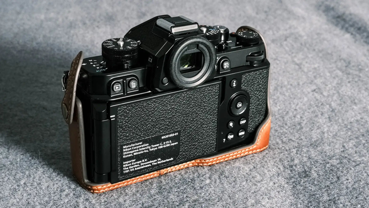 Nikon ZF Series Leather Camera Case - kaza-deluxe
