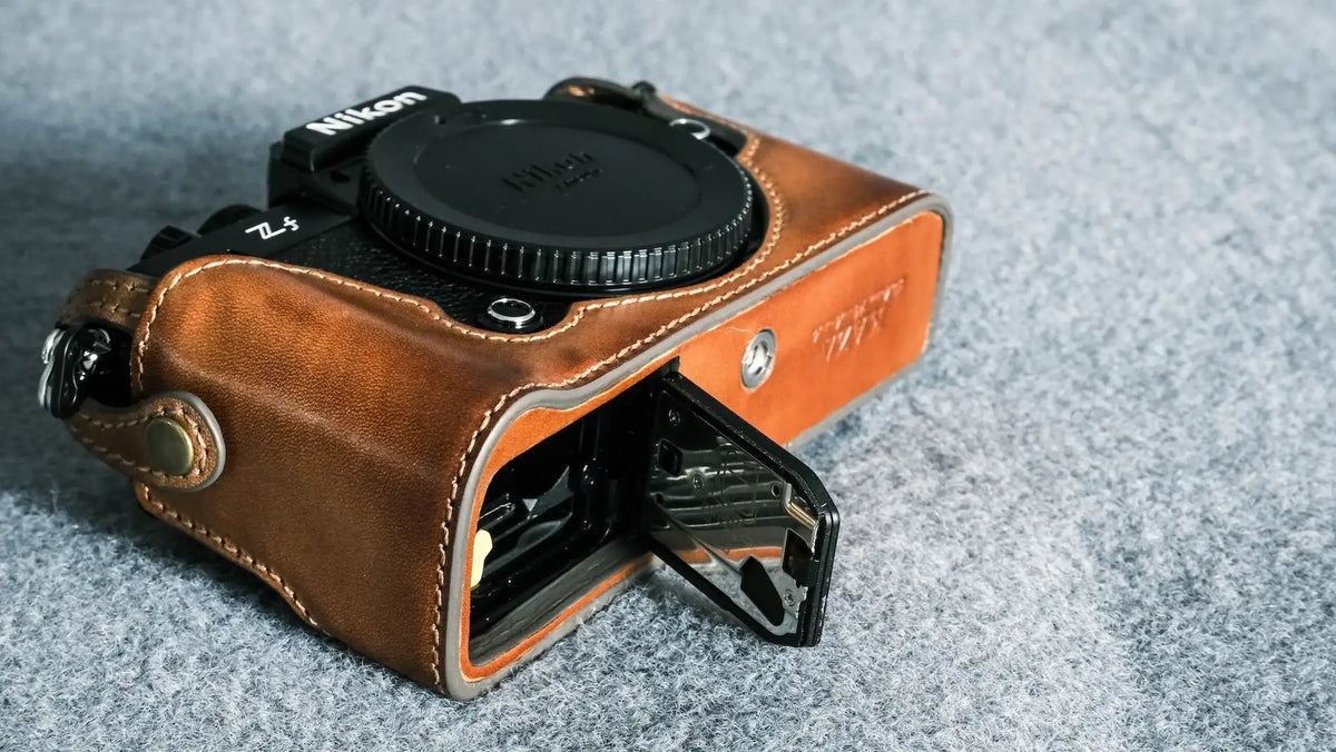 Nikon ZF Series Leather Camera Case - kaza-deluxe