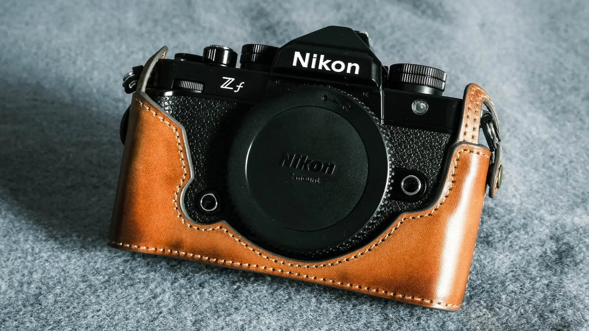 Nikon ZF Series Leather Camera Case - kaza-deluxe