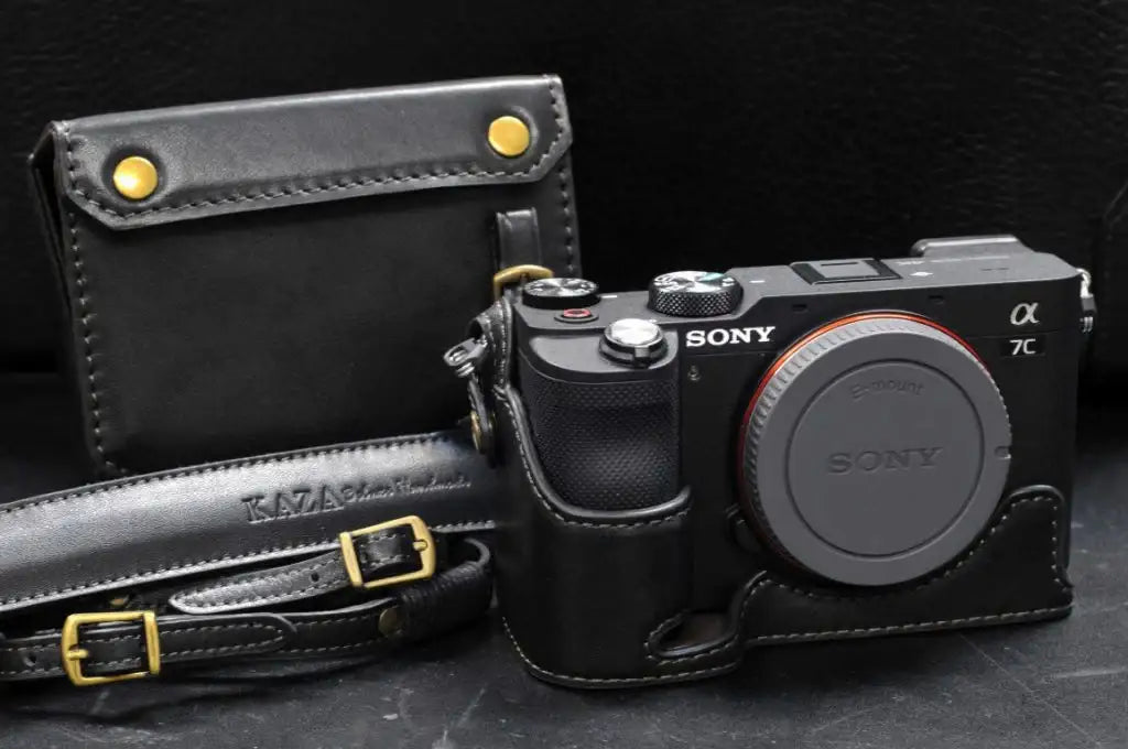 Sony A7C Leather Camera Case - kaza-deluxe