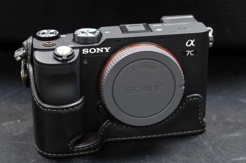 Sony A7C Leather Camera Case - kaza-deluxe