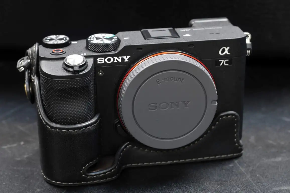 Sony A7C Leather Camera Case - kaza-deluxe