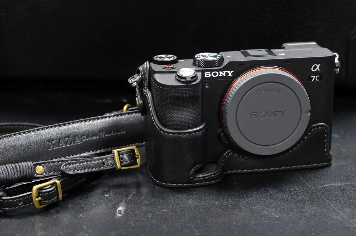 Sony A7C Leather Camera Case - kaza-deluxe
