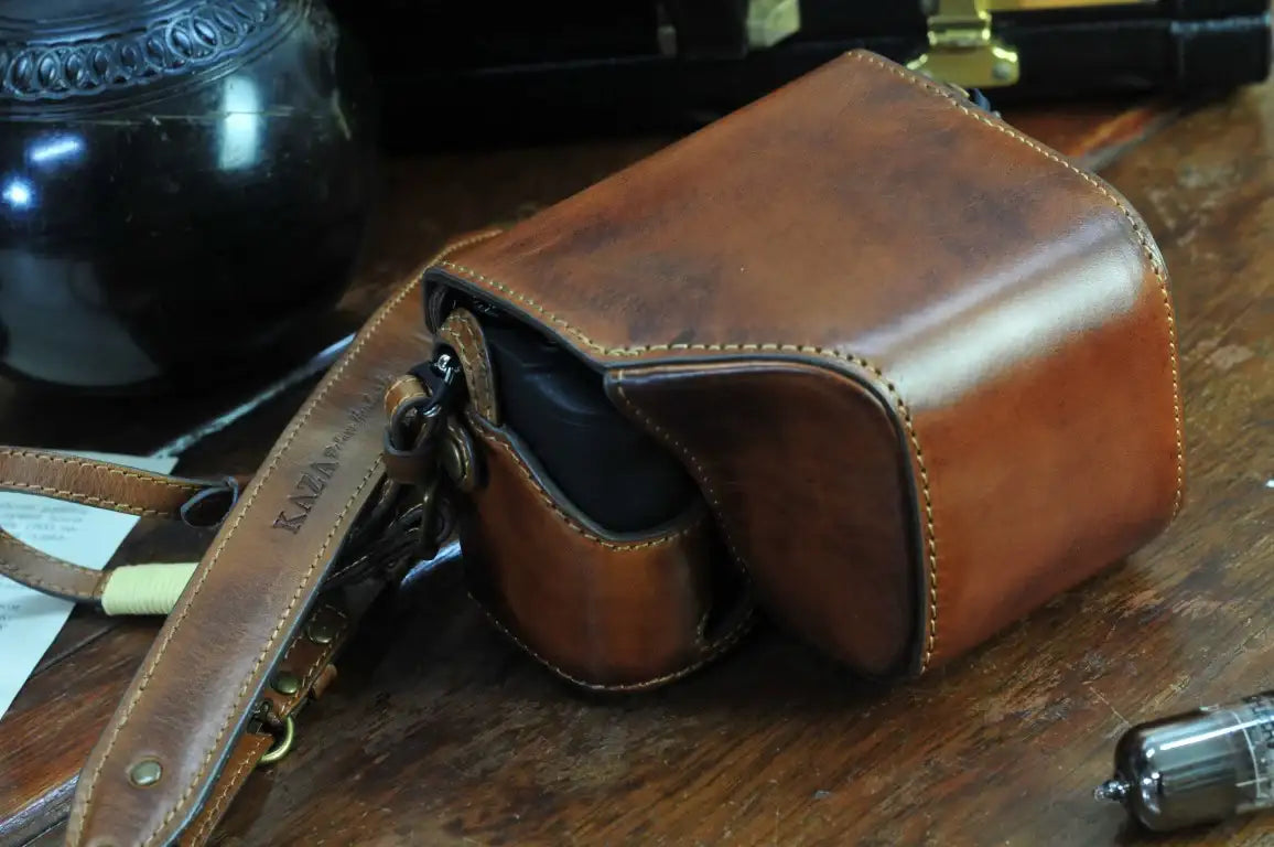 Sony A7C Leather Camera Case - kaza-deluxe