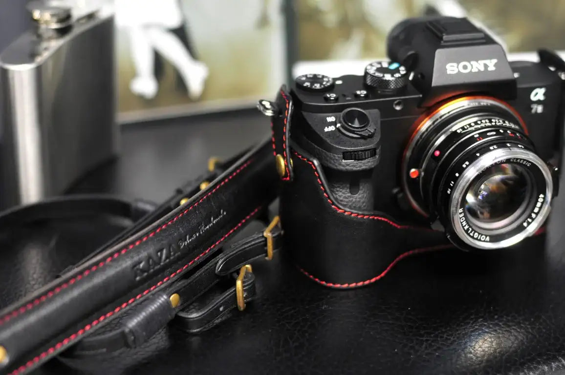 Sony A7 / A7R / A7S Series Leather Camera Case - kaza-deluxe