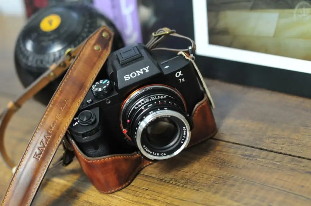Sony A7II / A7RII / A7SII Series Leather Camera Case - kaza-deluxe