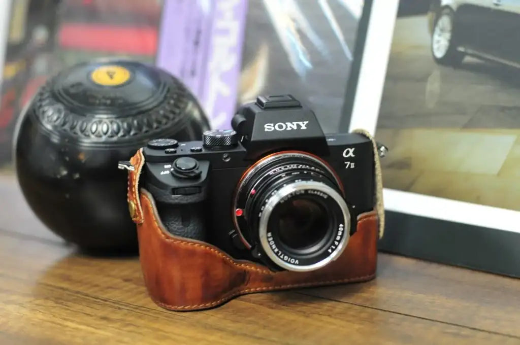 Sony A7II / A7RII / A7SII Series Leather Camera Case - kaza-deluxe