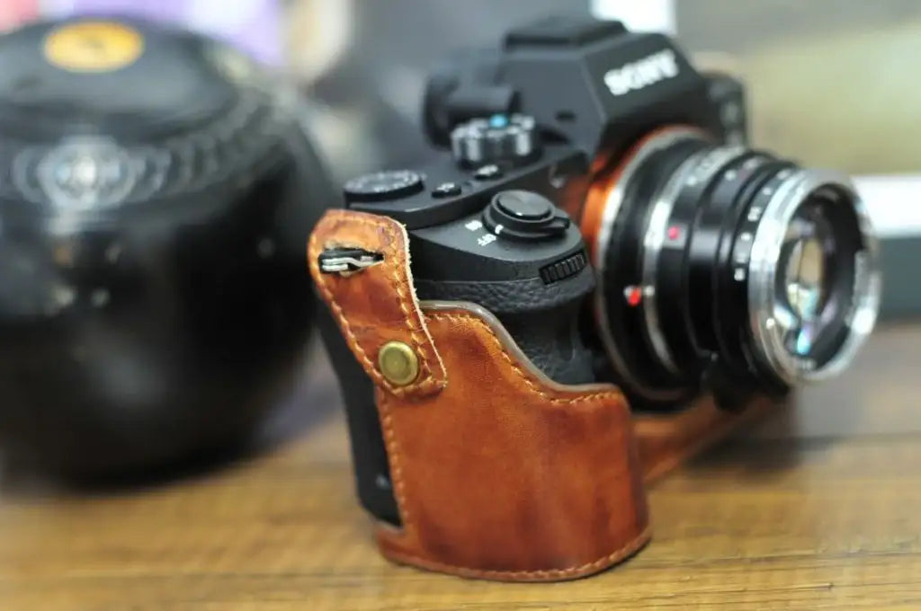 Sony A7II / A7RII / A7SII Series Leather Camera Case - kaza-deluxe