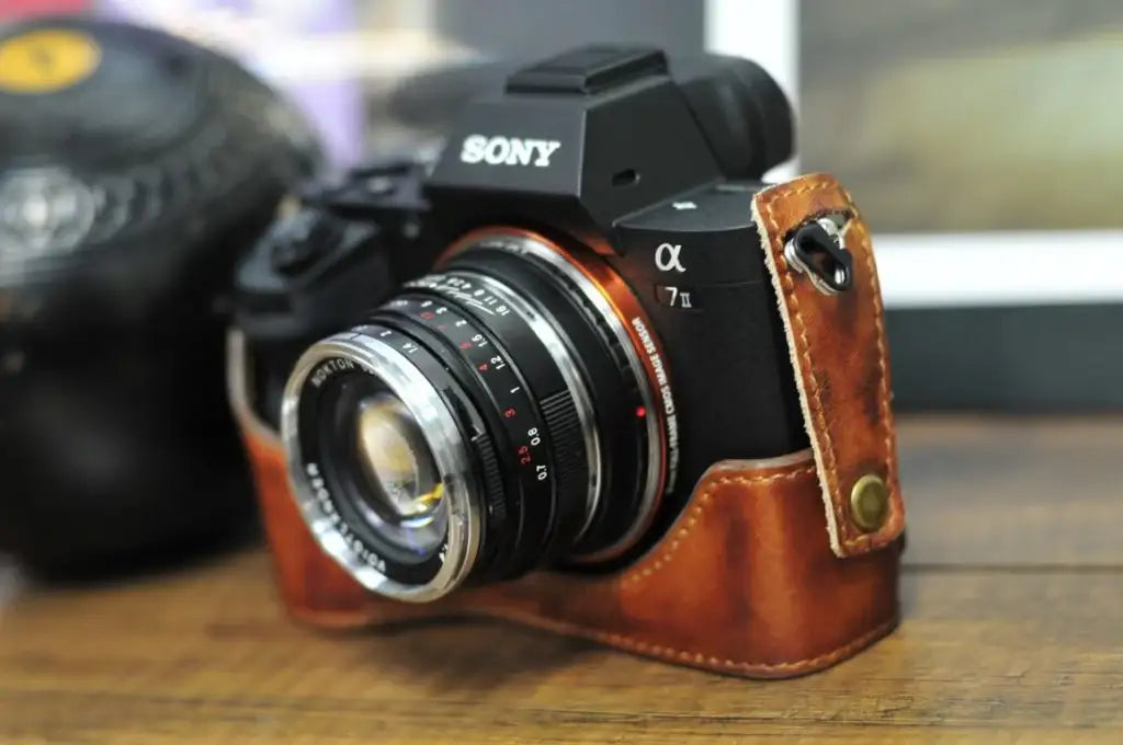 Sony A7II / A7RII / A7SII Series Leather Camera Case - kaza-deluxe