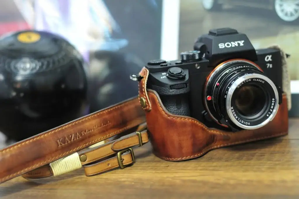 Sony A7II / A7RII / A7SII Series Leather Camera Case - kaza-deluxe