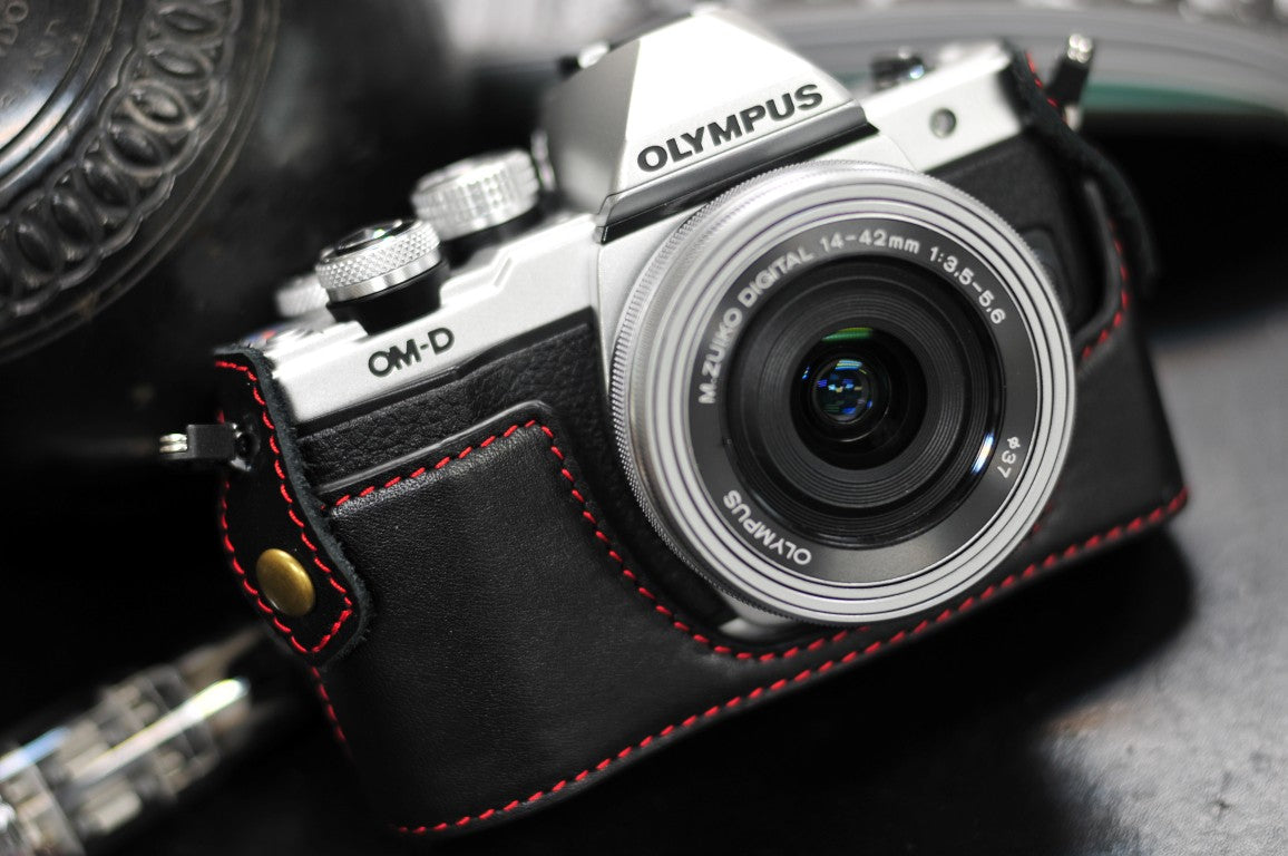 Olympus E M10 Mark II Leather Camera Case
