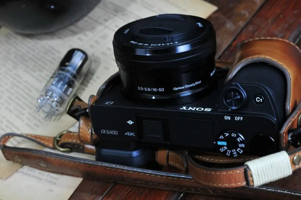 Sony A6300 Leather Camera Case - kaza-deluxe