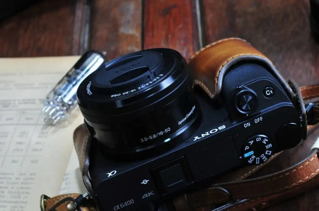 Sony A6300 Leather Camera Case - kaza-deluxe