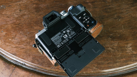 Olympus EM10 MK IV Leather camera case - kaza-deluxe