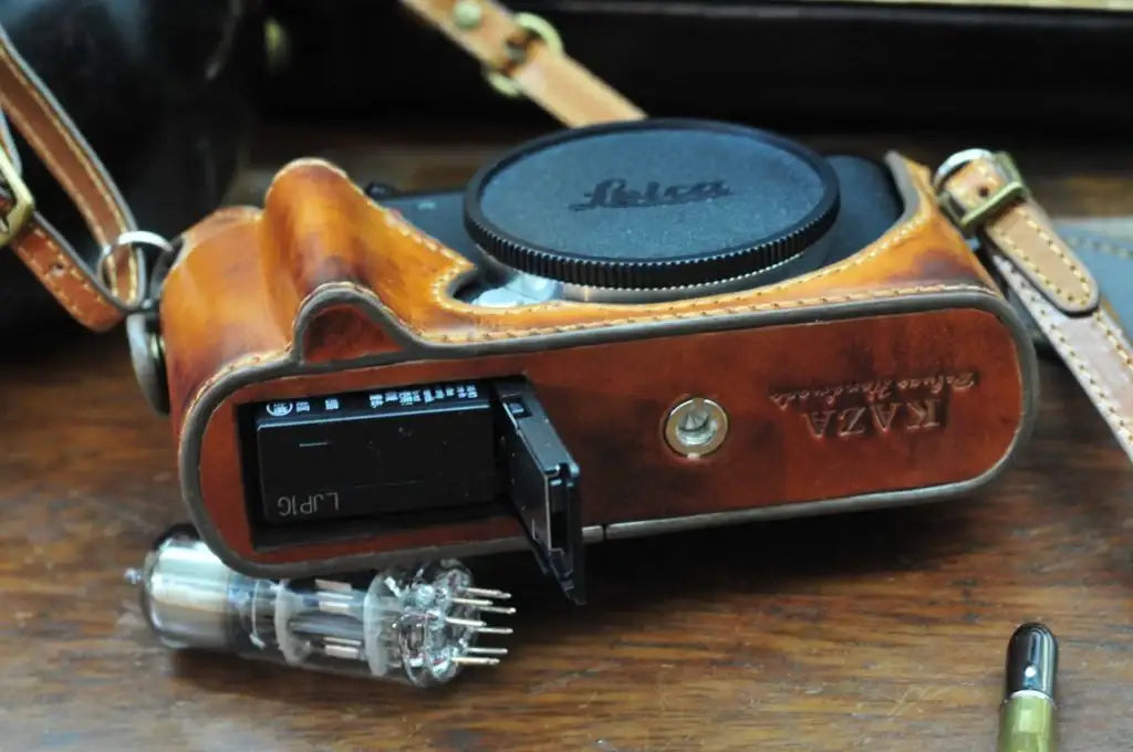 Leica CL Leather Camera Case - kaza-deluxe