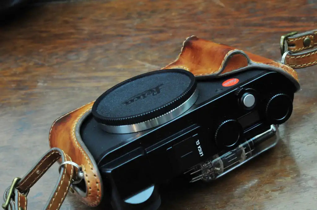 Leica CL Leather Camera Case - kaza-deluxe