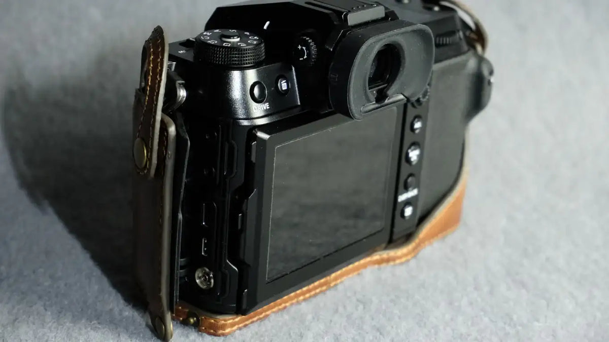 Fujifilm GFX100S Leather Camera Case - kaza-deluxe