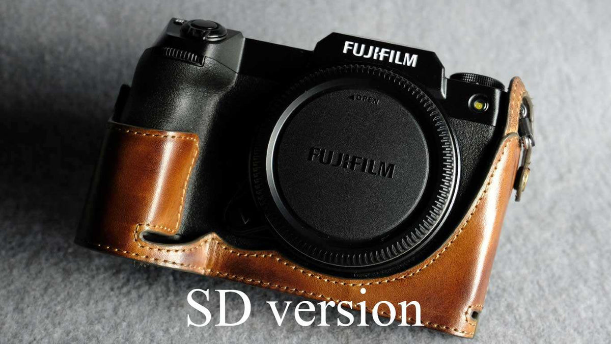 Fujifilm GFX100S Leather Camera Case - kaza-deluxe