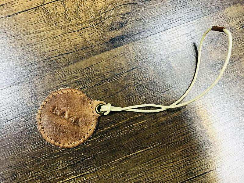 Leather Lens Cap Sticker - kaza-deluxe