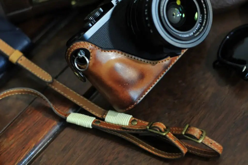 Leica Q Leather Camera Case - kaza-deluxe