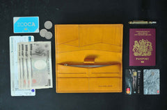 Travel / Passport Wallet — Accommodate With Passport / Plane Ticket - kaza-deluxe